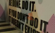 室内广告招牌 when it can't be done