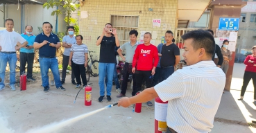 2020年11月份大成兴和工厂消防安全演练