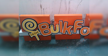 户外广告招牌 亚克力发光字系列三