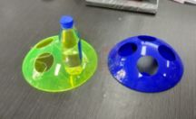 亚克力展示架制作案例饮料展架